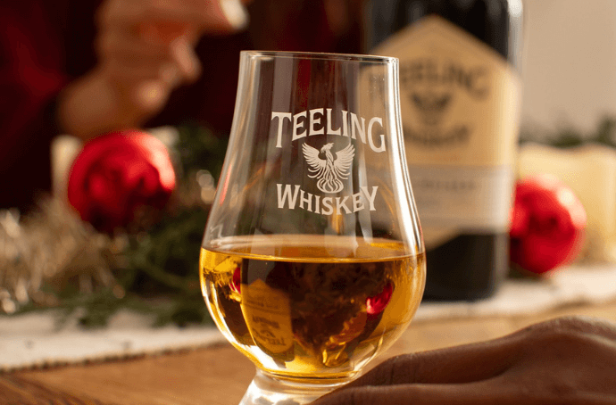 Teeling Single Grain w kieliszku